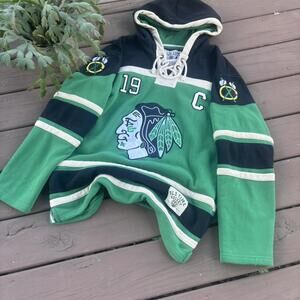 NHL Green and Black Hoodie